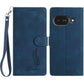 Skin Feel Embossed Feather Leather Phone Case