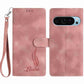 Skin Feel Embossed Feather Leather Phone Case