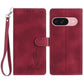 Skin Feel Embossed Feather Leather Phone Case