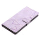 Triangles Embossed Leather Phone Case