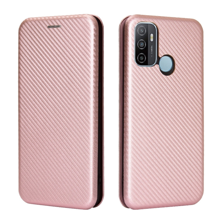 Carbon Fiber Texture Magnetic Horizontal Flip TPU + PC + PU Leather Case with Card Slot & Lanyard, For OPPO A53 / A32 (2020), For OPPO Reno3 Pro Overseas Version, For Doogee X95, For Asus Zenfone 7 ZS670KS / Zenfone 7 Pro ZS671KS�����������������������...