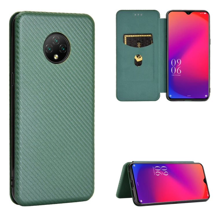 Carbon Fiber Texture Magnetic Horizontal Flip TPU + PC + PU Leather Case with Card Slot & Lanyard, For OPPO A53 / A32 (2020), For OPPO Reno3 Pro Overseas Version, For Doogee X95, For Asus Zenfone 7 ZS670KS / Zenfone 7 Pro ZS671KS�����������������������...