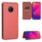 Carbon Fiber Texture Magnetic Horizontal Flip TPU + PC + PU Leather Case with Card Slot & Lanyard, For OPPO A53 / A32 (2020), For OPPO Reno3 Pro Overseas Version, For Doogee X95, For Asus Zenfone 7 ZS670KS / Zenfone 7 Pro ZS671KS�����������������������...