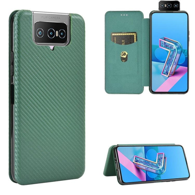 Carbon Fiber Texture Magnetic Horizontal Flip TPU + PC + PU Leather Case with Card Slot & Lanyard, For OPPO A53 / A32 (2020), For OPPO Reno3 Pro Overseas Version, For Doogee X95, For Asus Zenfone 7 ZS670KS / Zenfone 7 Pro ZS671KS�����������������������...