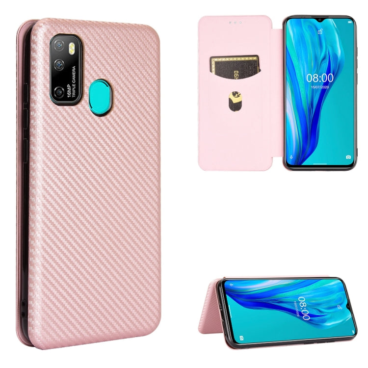 Carbon Fiber Texture Magnetic Horizontal Flip TPU + PC + PU Leather Case with Card Slot & Lanyard, For OPPO A53 / A32 (2020), For OPPO Reno3 Pro Overseas Version, For Doogee X95, For Asus Zenfone 7 ZS670KS / Zenfone 7 Pro ZS671KS�����������������������...