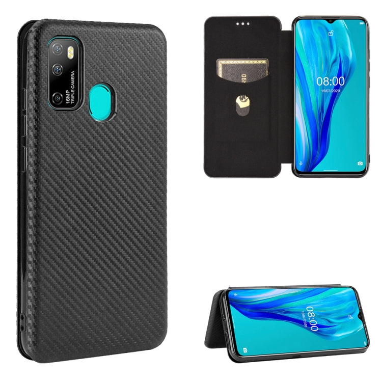 Carbon Fiber Texture Magnetic Horizontal Flip TPU + PC + PU Leather Case with Card Slot & Lanyard, For OPPO A53 / A32 (2020), For OPPO Reno3 Pro Overseas Version, For Doogee X95, For Asus Zenfone 7 ZS670KS / Zenfone 7 Pro ZS671KS�����������������������...