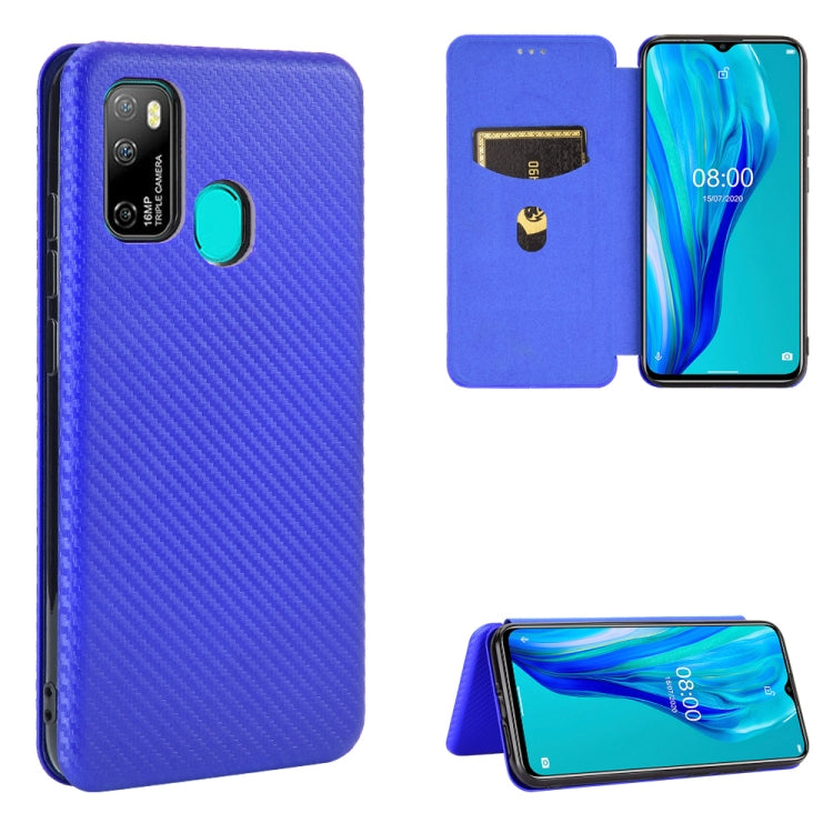 Carbon Fiber Texture Magnetic Horizontal Flip TPU + PC + PU Leather Case with Card Slot & Lanyard, For OPPO A53 / A32 (2020), For OPPO Reno3 Pro Overseas Version, For Doogee X95, For Asus Zenfone 7 ZS670KS / Zenfone 7 Pro ZS671KS�����������������������...
