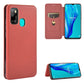 Carbon Fiber Texture Magnetic Horizontal Flip TPU + PC + PU Leather Case with Card Slot & Lanyard, For OPPO A53 / A32 (2020), For OPPO Reno3 Pro Overseas Version, For Doogee X95, For Asus Zenfone 7 ZS670KS / Zenfone 7 Pro ZS671KS�����������������������...
