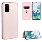 Carbon Fiber Texture Magnetic Horizontal Flip TPU + PC + PU Leather Case with Card Slot & Lanyard, For OPPO A53 / A32 (2020), For OPPO Reno3 Pro Overseas Version, For Doogee X95, For Asus Zenfone 7 ZS670KS / Zenfone 7 Pro ZS671KS�����������������������...