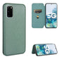 Carbon Fiber Texture Magnetic Horizontal Flip TPU + PC + PU Leather Case with Card Slot & Lanyard, For OPPO A53 / A32 (2020), For OPPO Reno3 Pro Overseas Version, For Doogee X95, For Asus Zenfone 7 ZS670KS / Zenfone 7 Pro ZS671KS�����������������������...