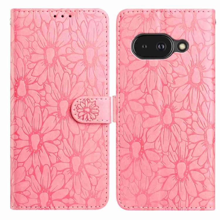 Daisy Embossed Leather Phone Case