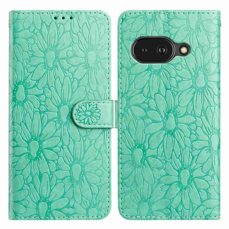 Daisy Embossed Leather Phone Case