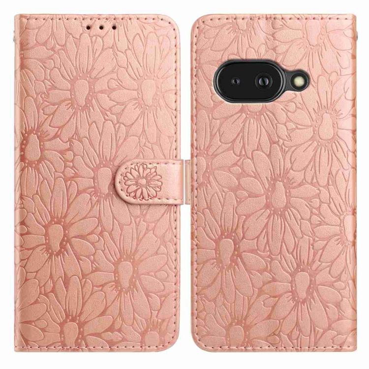 Daisy Embossed Leather Phone Case