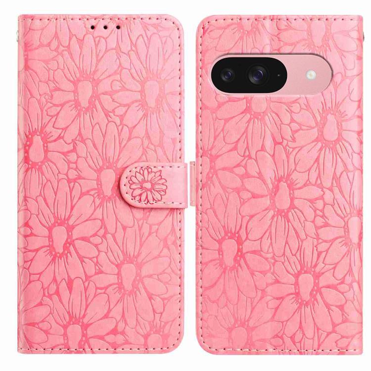 Daisy Embossed Leather Phone Case