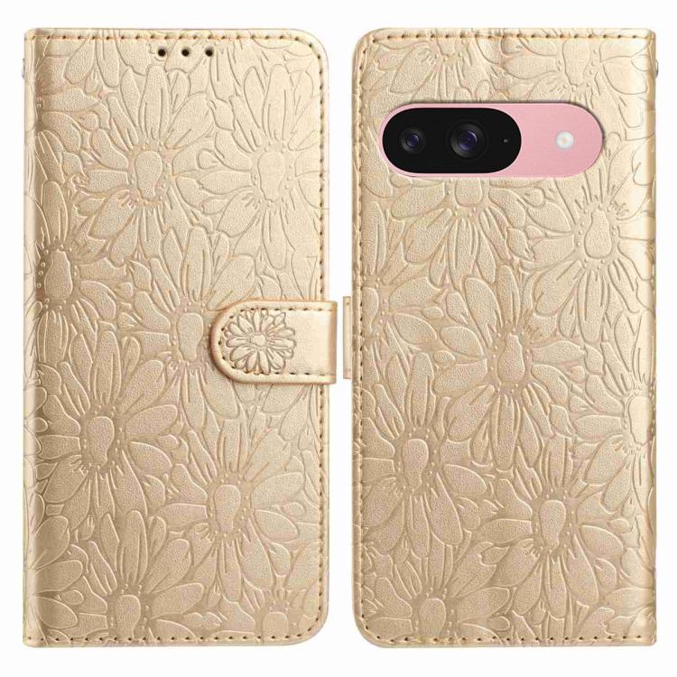 Daisy Embossed Leather Phone Case