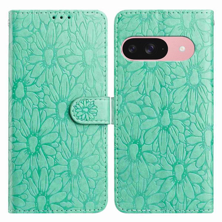 Daisy Embossed Leather Phone Case