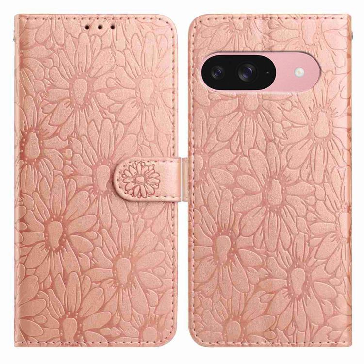 Daisy Embossed Leather Phone Case