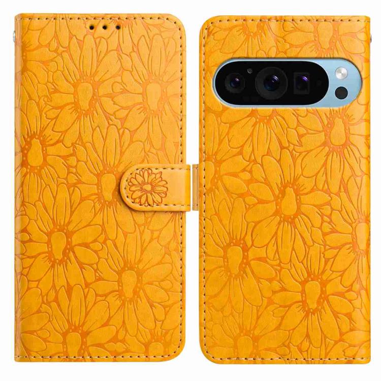 Daisy Embossed Leather Phone Case