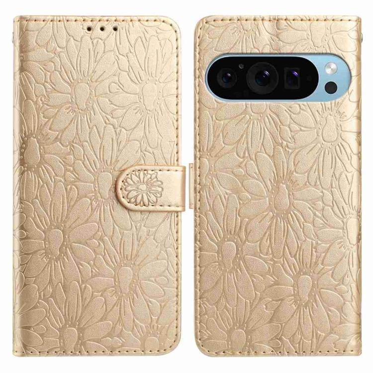Daisy Embossed Leather Phone Case