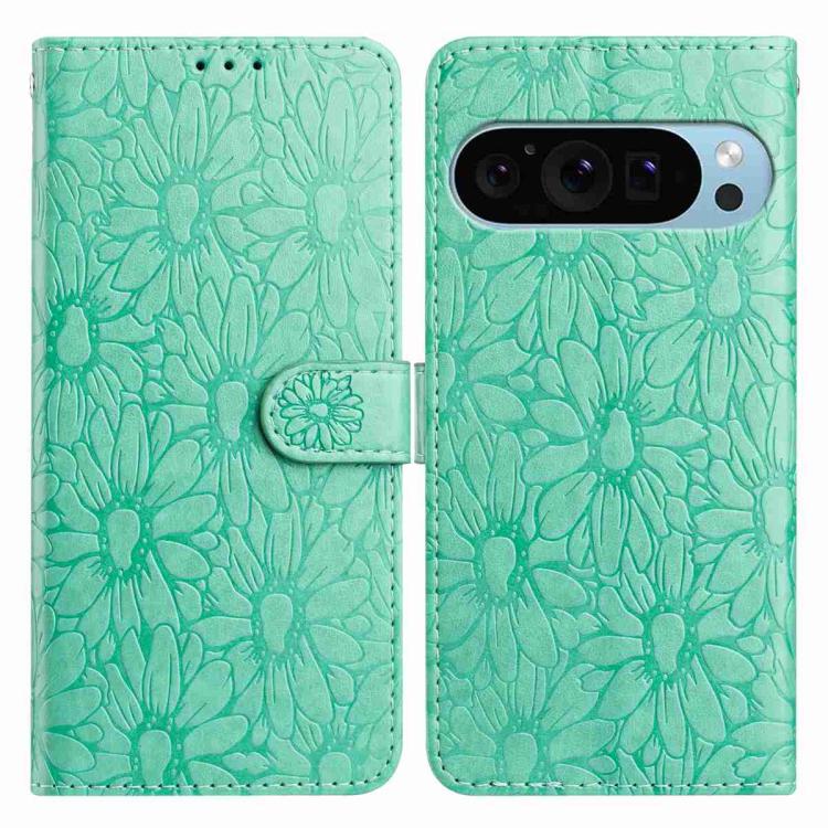 Daisy Embossed Leather Phone Case