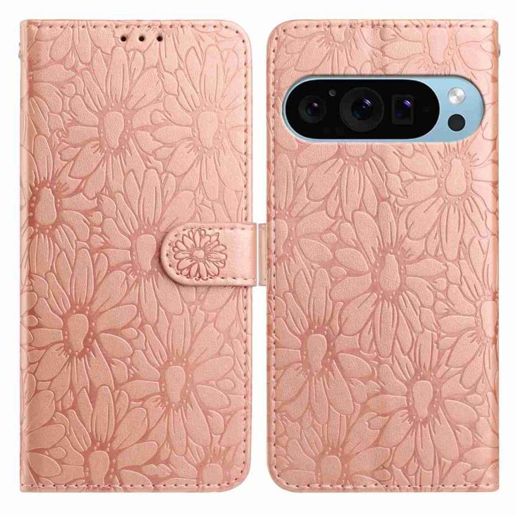 Daisy Embossed Leather Phone Case