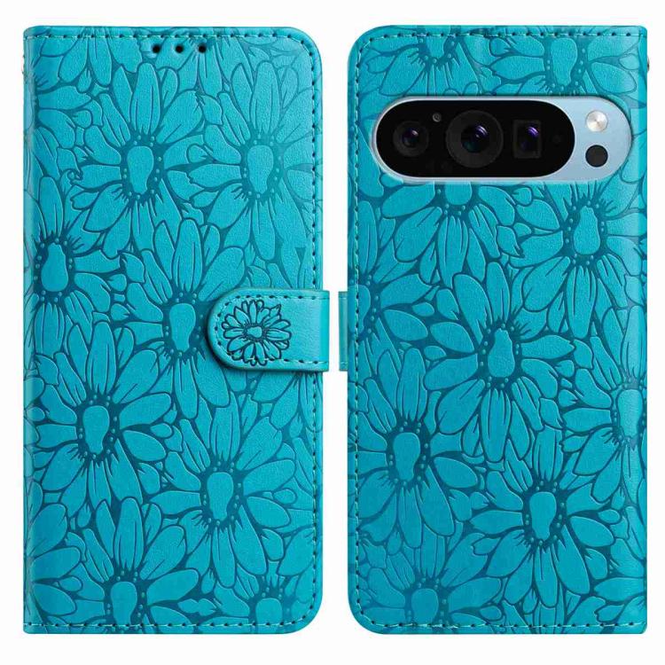 Daisy Embossed Leather Phone Case