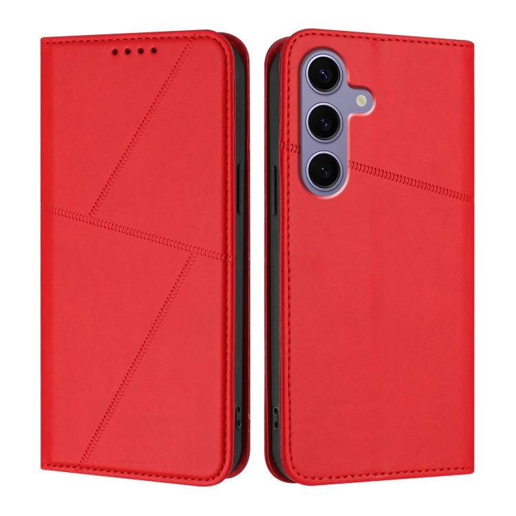 Strong Magnetic Frosted Flip Leather Phone Case