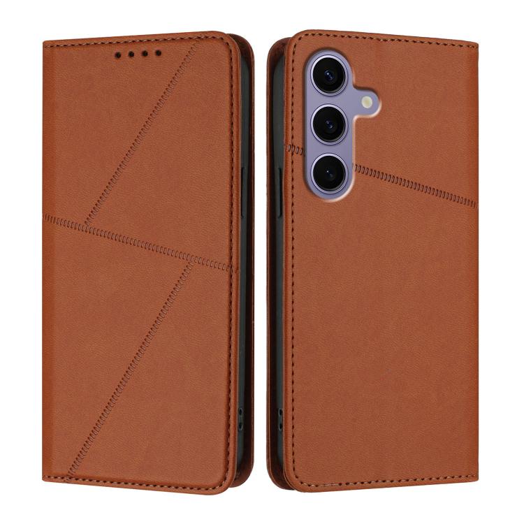 Strong Magnetic Frosted Flip Leather Phone Case