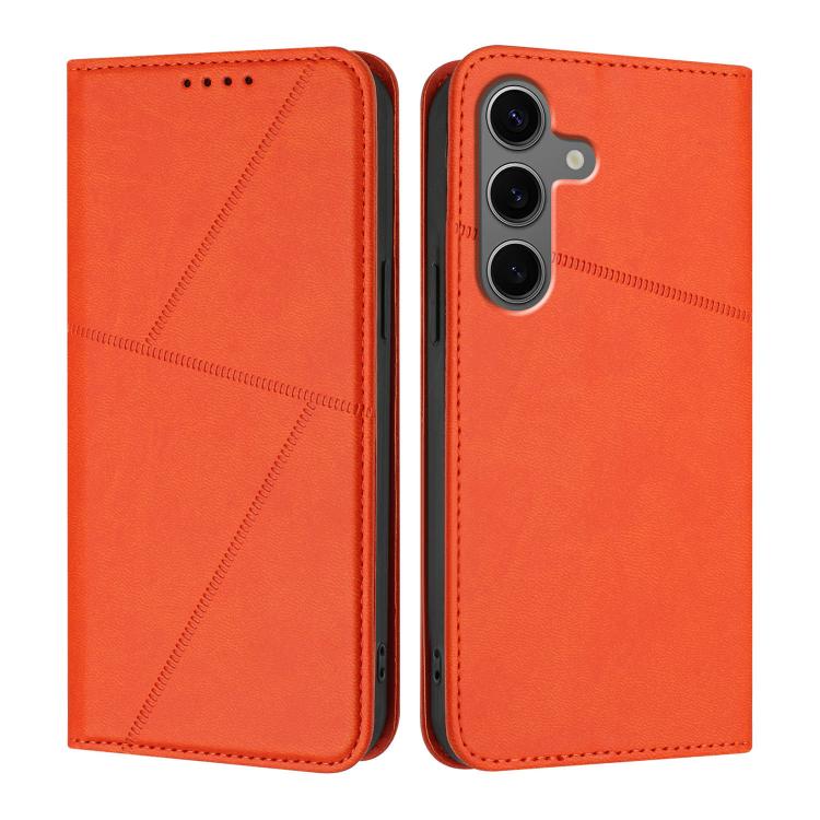 Strong Magnetic Frosted Flip Leather Phone Case