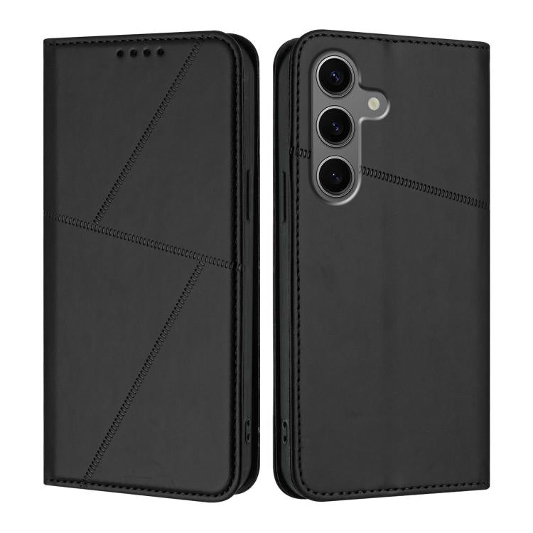 Strong Magnetic Frosted Flip Leather Phone Case