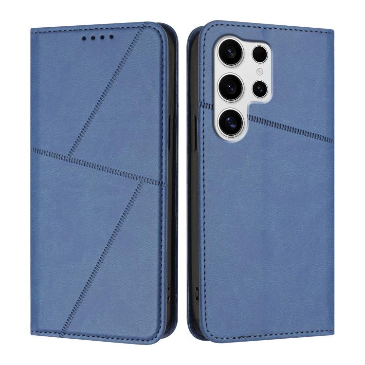 Strong Magnetic Frosted Flip Leather Phone Case