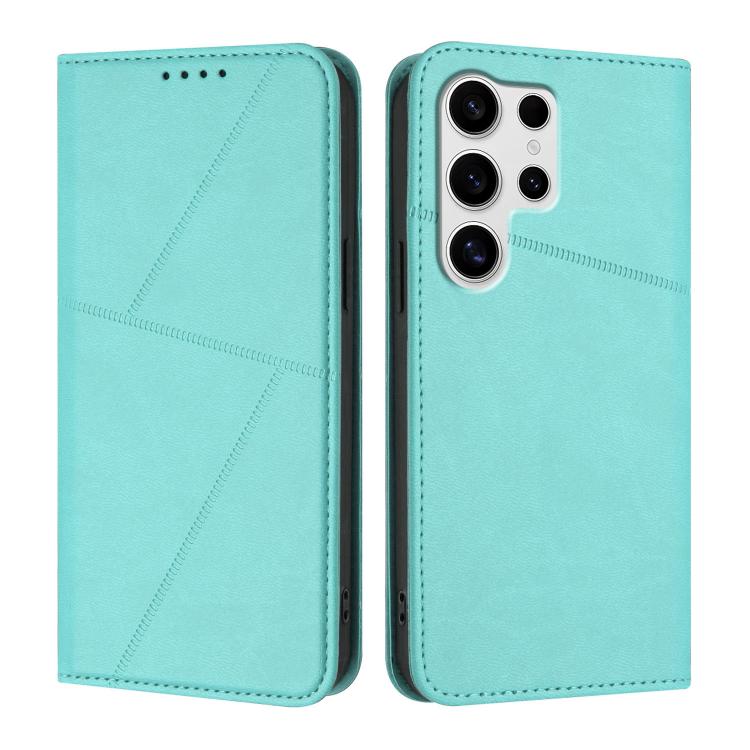 Strong Magnetic Frosted Flip Leather Phone Case