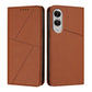 Strong Magnetic Frosted Flip Leather Phone Case