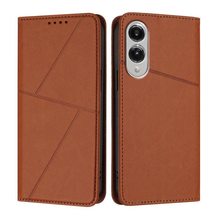 Strong Magnetic Frosted Flip Leather Phone Case