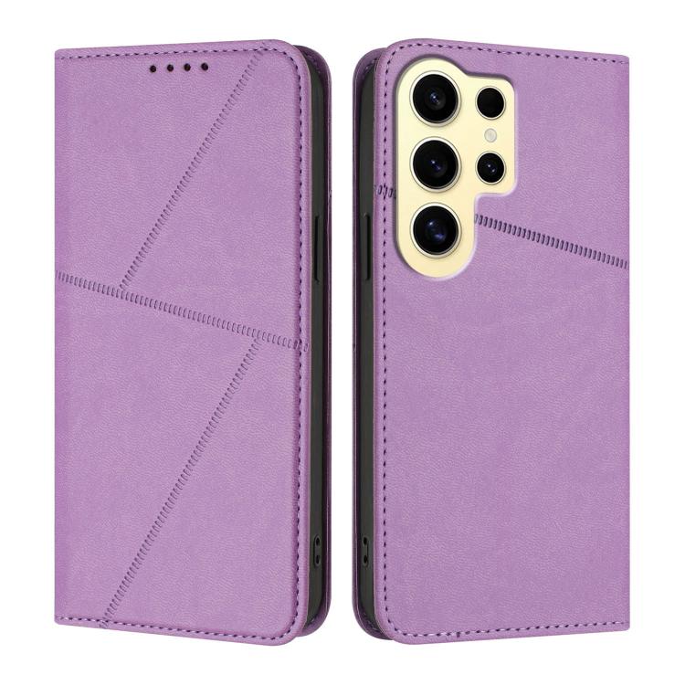 Strong Magnetic Frosted Flip Leather Phone Case