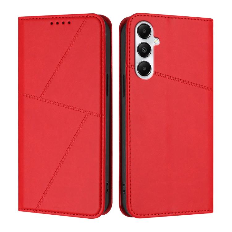 Strong Magnetic Frosted Flip Leather Phone Case