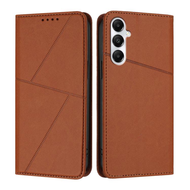 Strong Magnetic Frosted Flip Leather Phone Case