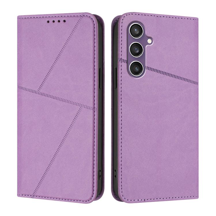Strong Magnetic Frosted Flip Leather Phone Case