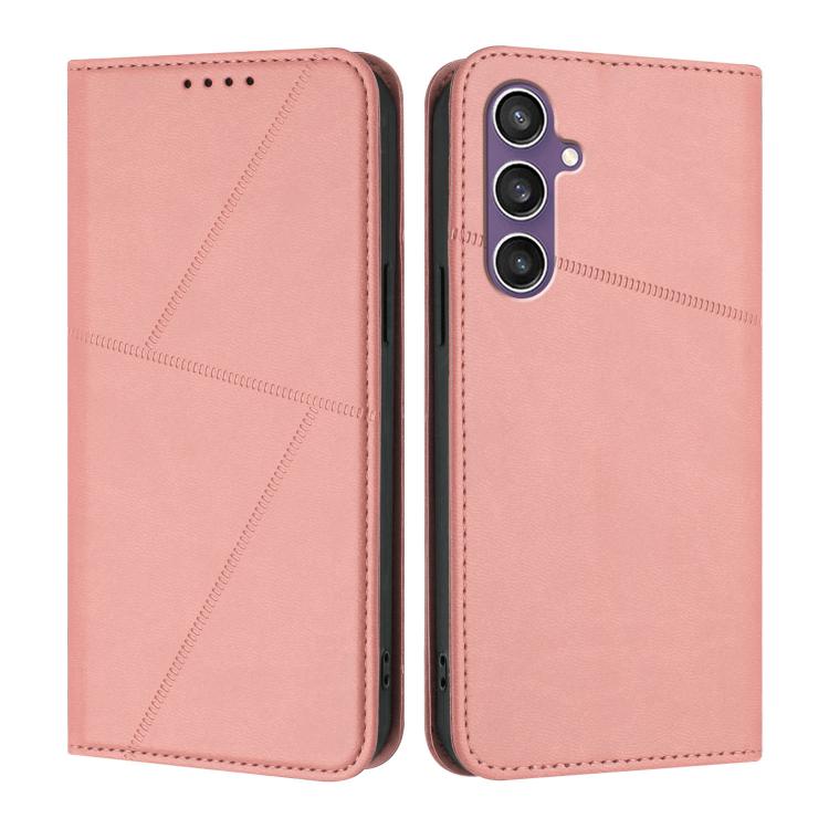 Strong Magnetic Frosted Flip Leather Phone Case