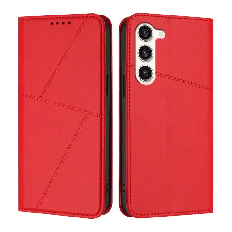 Strong Magnetic Frosted Flip Leather Phone Case