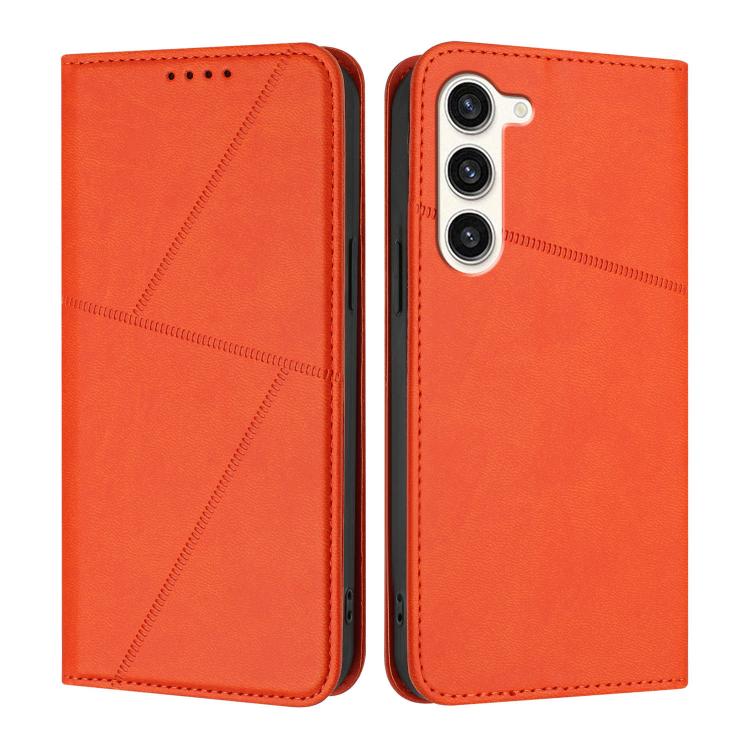 Strong Magnetic Frosted Flip Leather Phone Case