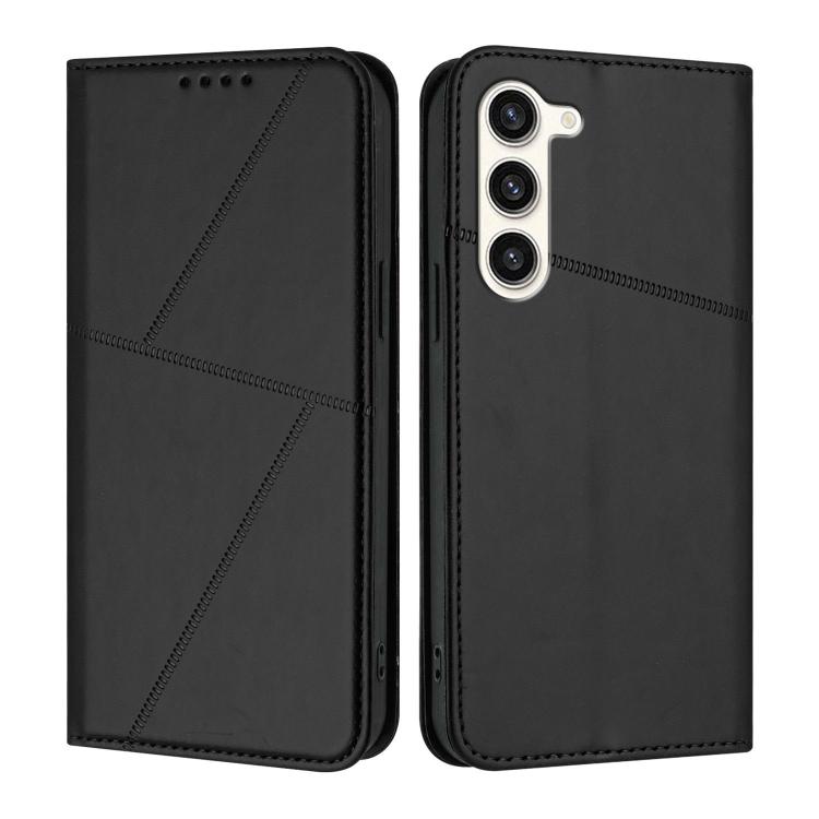 Strong Magnetic Frosted Flip Leather Phone Case