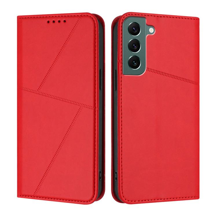 Strong Magnetic Frosted Flip Leather Phone Case