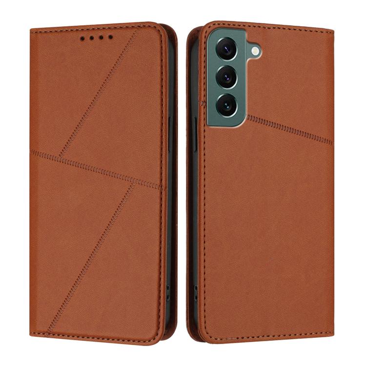 Strong Magnetic Frosted Flip Leather Phone Case