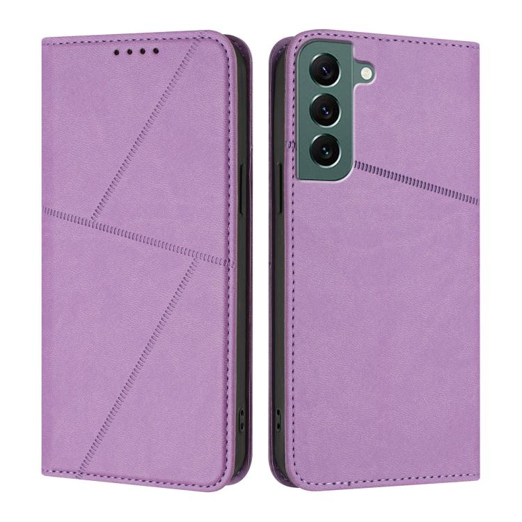 Strong Magnetic Frosted Flip Leather Phone Case