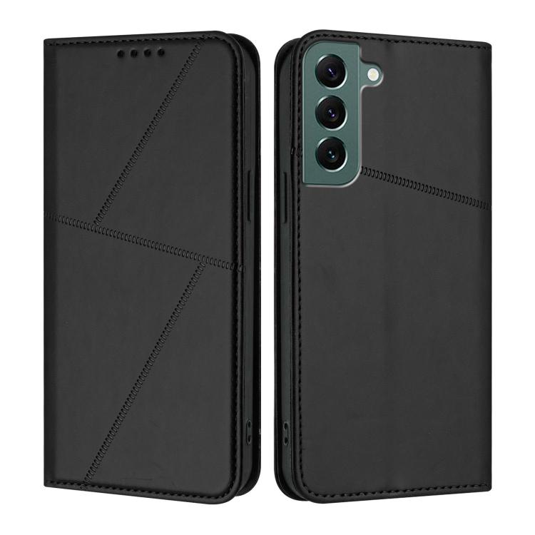 Strong Magnetic Frosted Flip Leather Phone Case