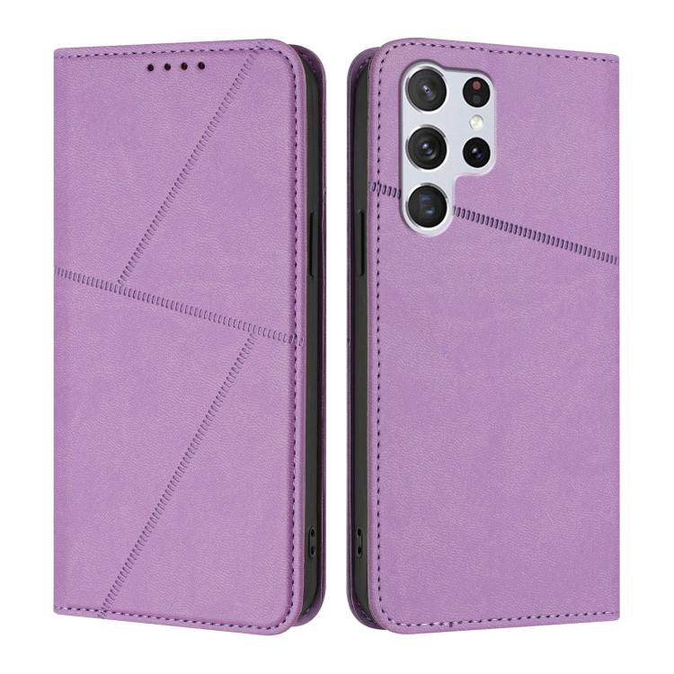 Strong Magnetic Frosted Flip Leather Phone Case