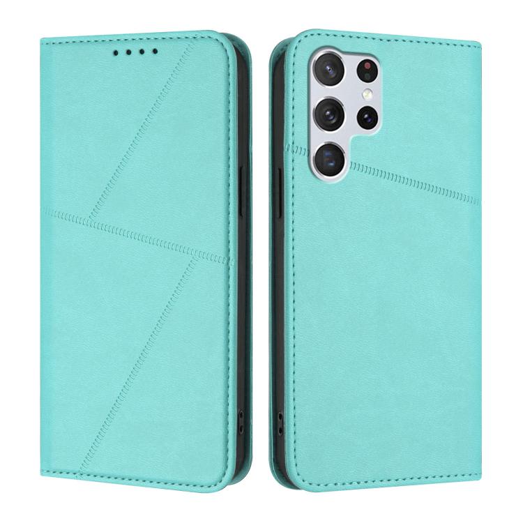Strong Magnetic Frosted Flip Leather Phone Case