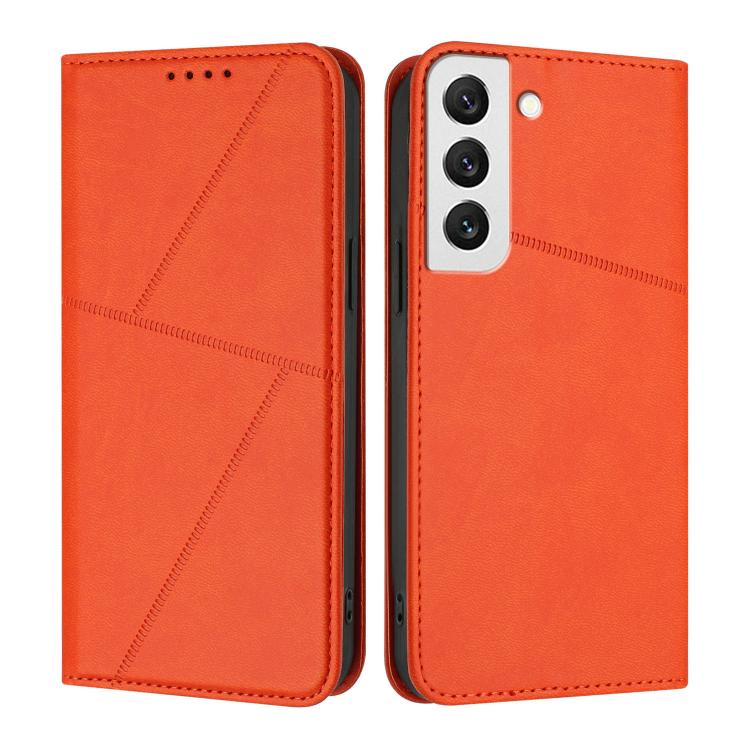 Strong Magnetic Frosted Flip Leather Phone Case