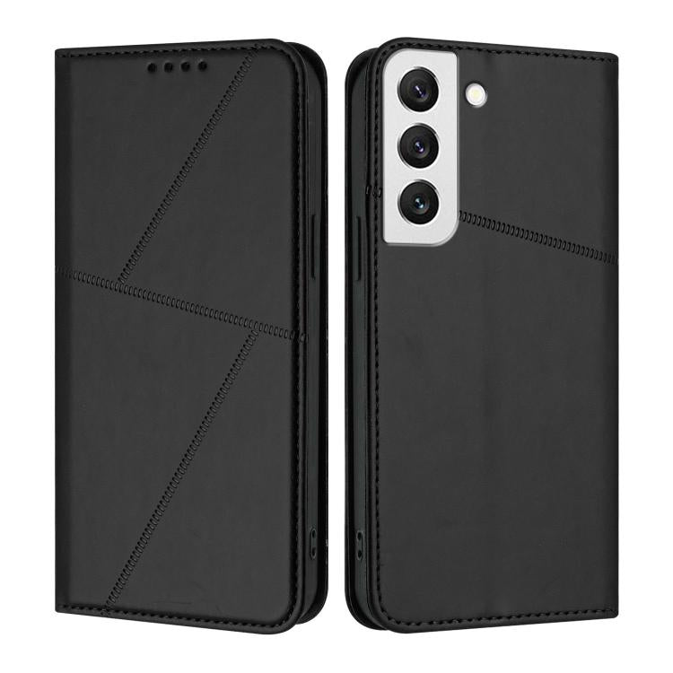 Strong Magnetic Frosted Flip Leather Phone Case